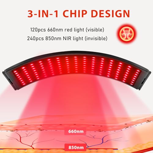 Adjustable Infrared Red Light Therapy Lamp for Skin Care