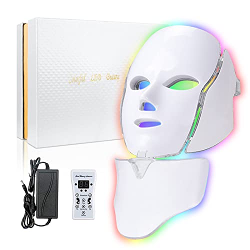 At-Home LED Infrared Light Therapy Mask, 7 Colors