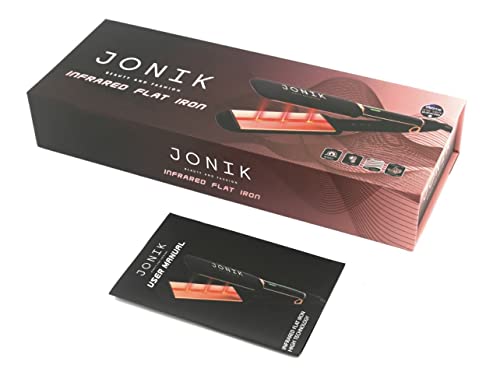 Jonik Infrared Hair Straightener and Curler, Ceramic Tourmaline Plates