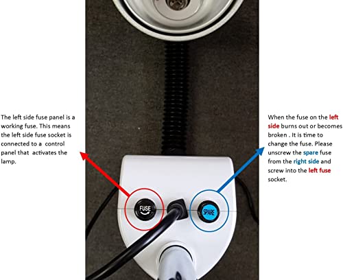K.S. Choi Corp Infrared Heat Lamp 110V - Korean-made