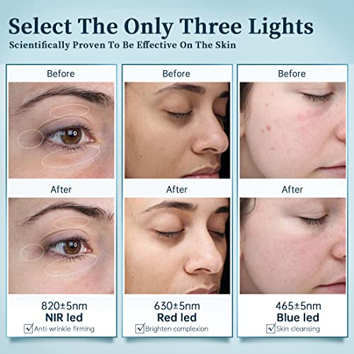 Wireless Infrared Light Therapy Mask for Skin Care