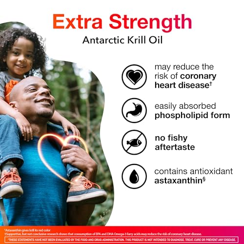 MegaRed Antarctic Krill Oil Omega 3 Softgels