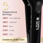 ELLA BELLA® Infrared Titanium Hair Straightener