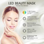 At-Home LED Infrared Light Therapy Mask, 7 Colors