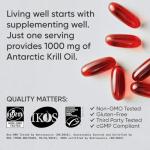 Antarctic Krill Oil Omega 3 Softgels 1000mg