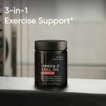 Antarctic Krill Oil Omega 3 Softgels 1000mg