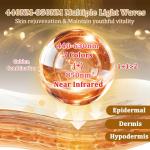 8-Color LED Red Light Therapy Face Mask