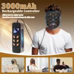 8-Color LED Red Light Therapy Face Mask