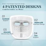 Wireless LED Face Mask for Skin Therapy