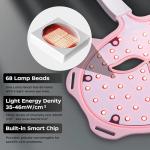 Pink LED Red Light Therapy Face Mask