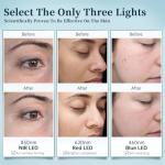 Wireless LED Face Mask for Skin Therapy