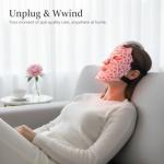 Pink LED Red Light Therapy Face Mask