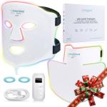 7-Color LED Face & Neck Mask with Infrared Therapy