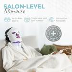 7-Color LED Face & Neck Mask with Infrared Therapy