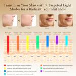 7-in-1 Rechargeable Red Light Facial Mask