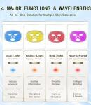 Supersred Rechargeable Red Light Therapy Face Mask