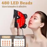 Rechargeable Red Light Therapy Face Mask