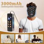 Rechargeable Red Light Therapy Face Mask