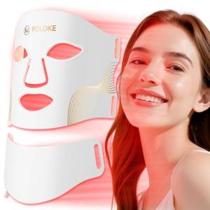 FOLOKE 3-in-1 LED Infrared Therapy Face Mask