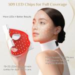 FOLOKE 3-in-1 LED Infrared Therapy Face Mask