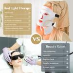 FOLOKE 3-in-1 LED Infrared Therapy Face Mask