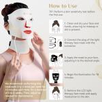 FOLOKE 3-in-1 LED Infrared Therapy Face Mask