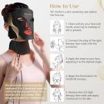 Infrared Red Light Therapy Mask for Skin Care