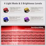 Wireless Red Light Therapy Face Mask for Anti-Aging