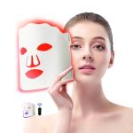 Duevie Red Light Therapy Mask for Face – FSA/HSA Eligible, 7-Color Skin Rejuvenation Facial Mask with 400 LEDs, 850nm Infrared, 2000mAh Remote – Anti-Aging, Acne, Wrinkle Care at Home