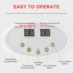 Far Infrared Device 180 Degree Surround Heating Portable Foldable Spa Beauty Salon Skin Care Muscle Tension Elitzia ETIN18