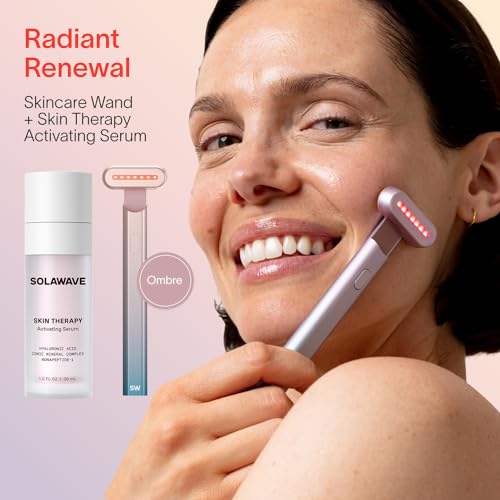 Solawave 4-in-1 Radiant Renewal Facial Wand Bundle