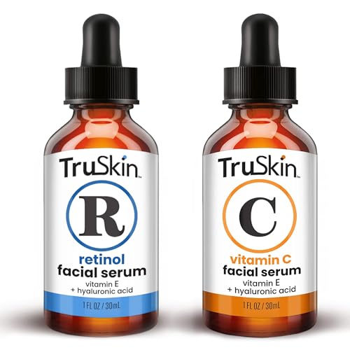 TruSkin Retinol & Vitamin C Face Serum Duo