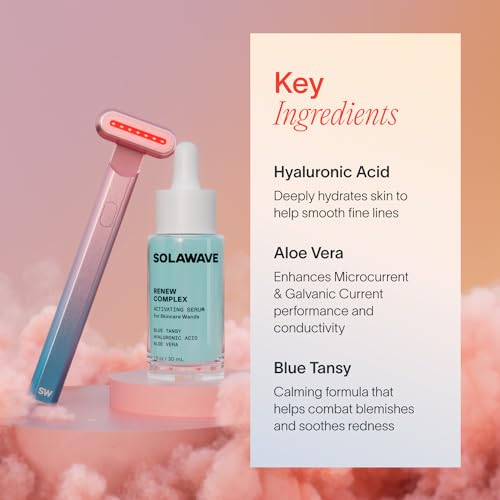 Solawave Renew Serum: Anti-Aging Red Light Therapy