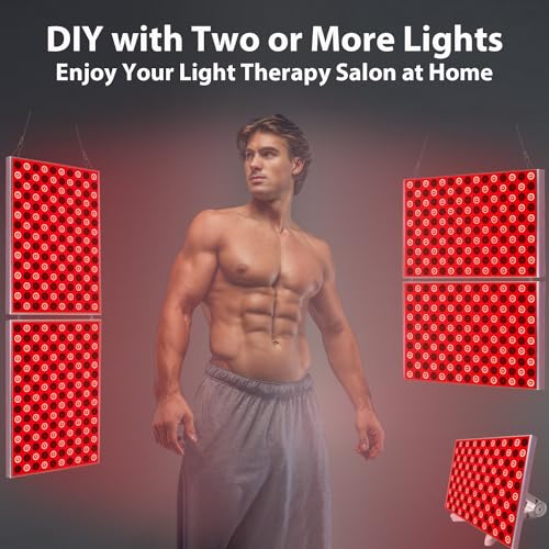 Red and Near Infrared LED Therapy Panel Duo