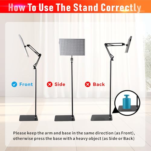 Red Light Therapy Panel with Stand for Pain