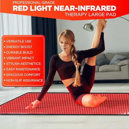 Red Light Therapy Infrared Pad: Pain Relief Large Mat