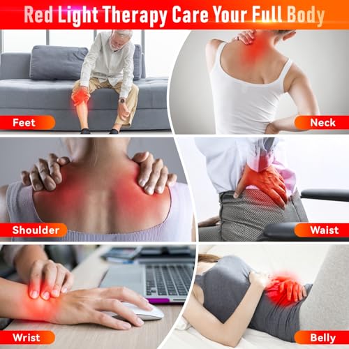 Red Light Therapy Panel with Stand for Pain