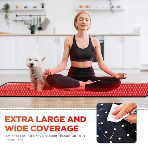 Red Light Therapy Infrared Pad: Pain Relief Large Mat