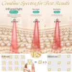 LuxRenew Red Light Therapy Mask for Face & Neck