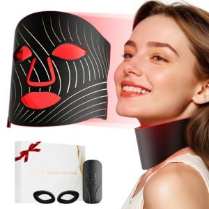 LED Red Light Therapy Mask with Neck Device