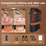 LED Red Light Therapy Mask with Neck Device