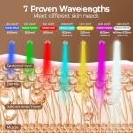 LED Red Light Therapy Mask with Neck Device