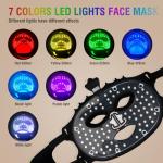 7-Color LED Red Light Therapy Face Mask