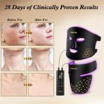 YOEYOU Portable Red Light Therapy Mask for Face