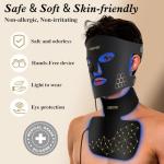 YOEYOU Portable Red Light Therapy Mask for Face