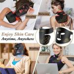 YOEYOU Portable Red Light Therapy Mask for Face