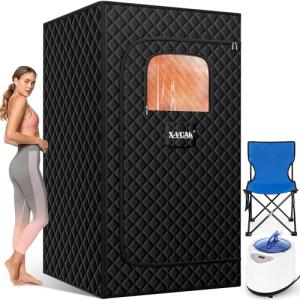 X-Vcak Portable Relaxation Sauna Box with Steamer