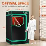 Portable Red Light Infrared Sauna with Remote Control
