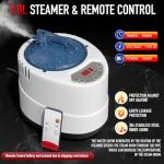 ISIDO Portable Infrared Steam Sauna with Red Light