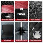 ISIDO Portable Infrared Steam Sauna with Red Light